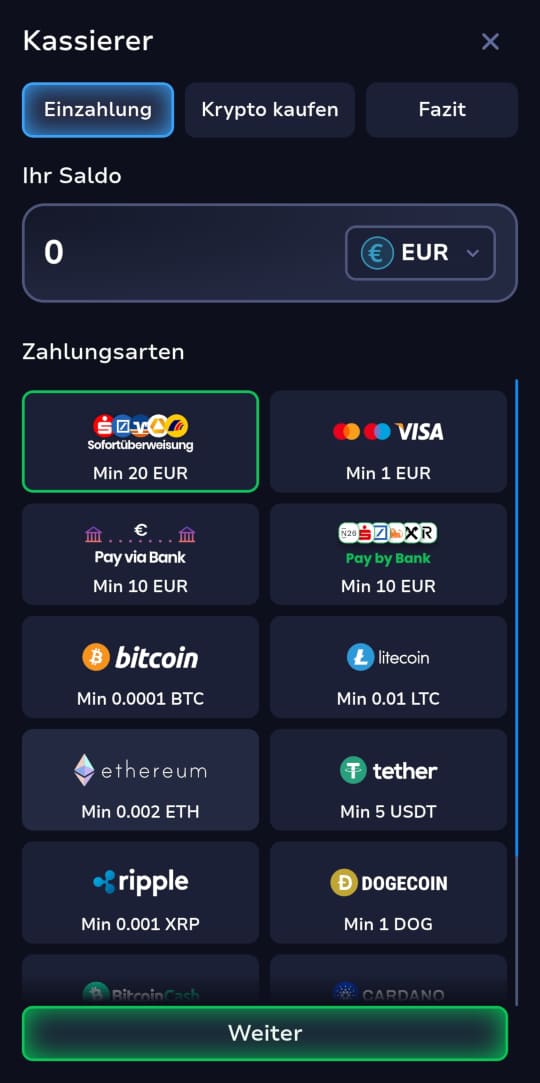 7Bit online casino zahlungen mobile vorschau