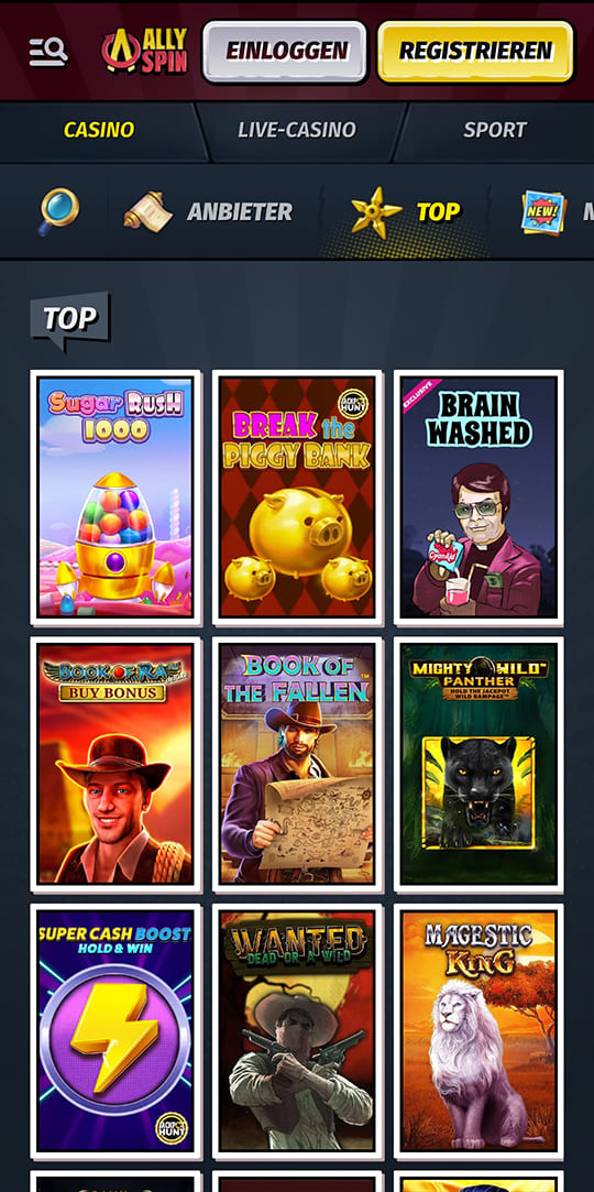 Allyspin online casino top spielen mobile vorschau