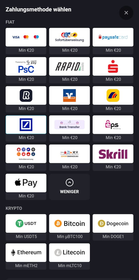 Amonbet online casino zahlungen mobile vorschau