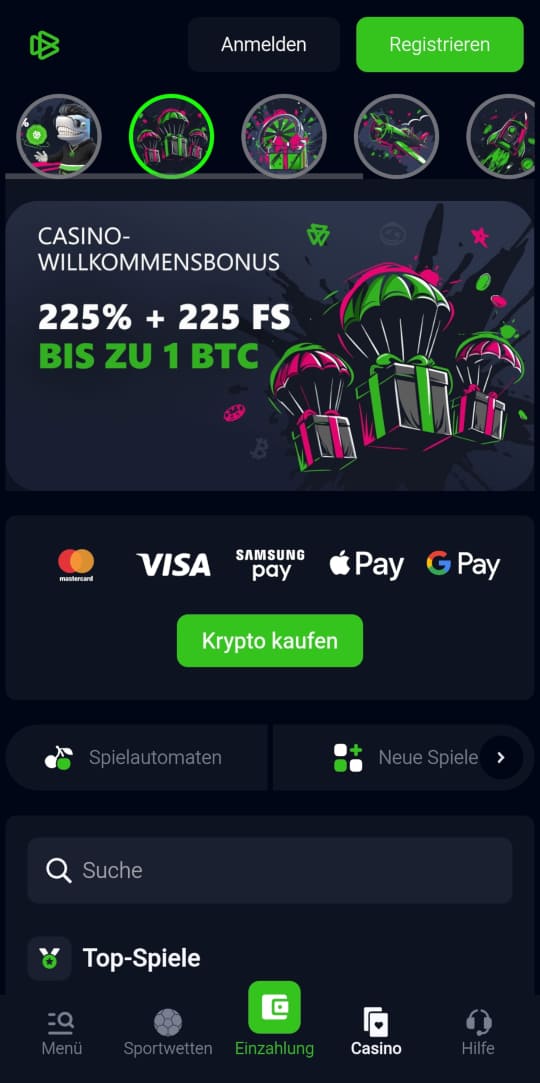 Bets.io online casino willkommensbonus mobile vorschau
