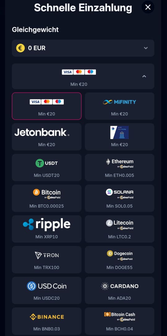 Betsio.com online casino zahlungen mobile vorschau