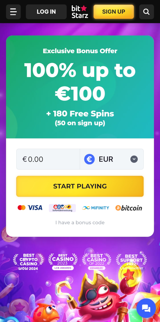 Bitstarz online casino willkommensbonus mobile vorschau