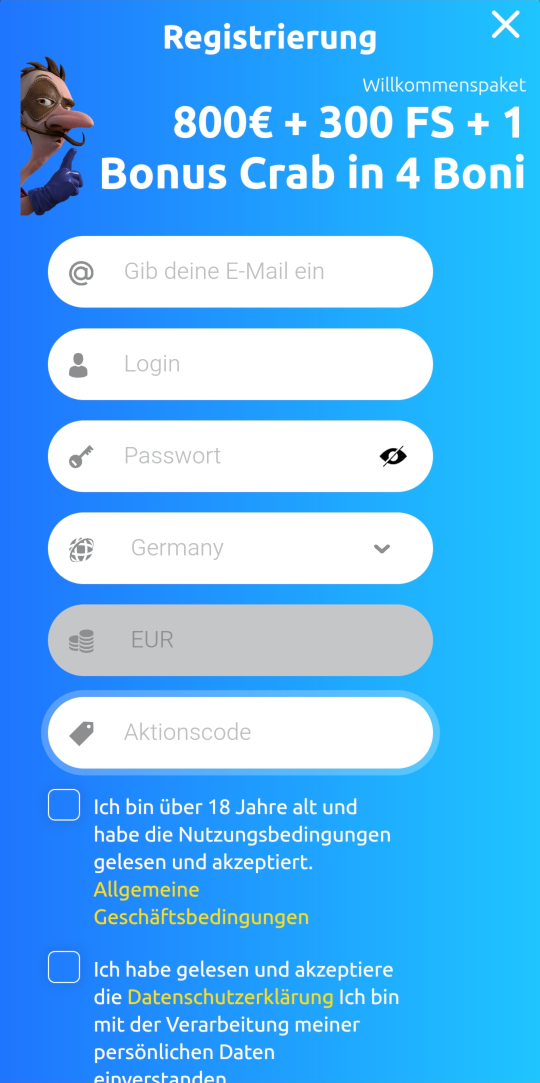 Cadoola online casino registrieren mobile vorschau