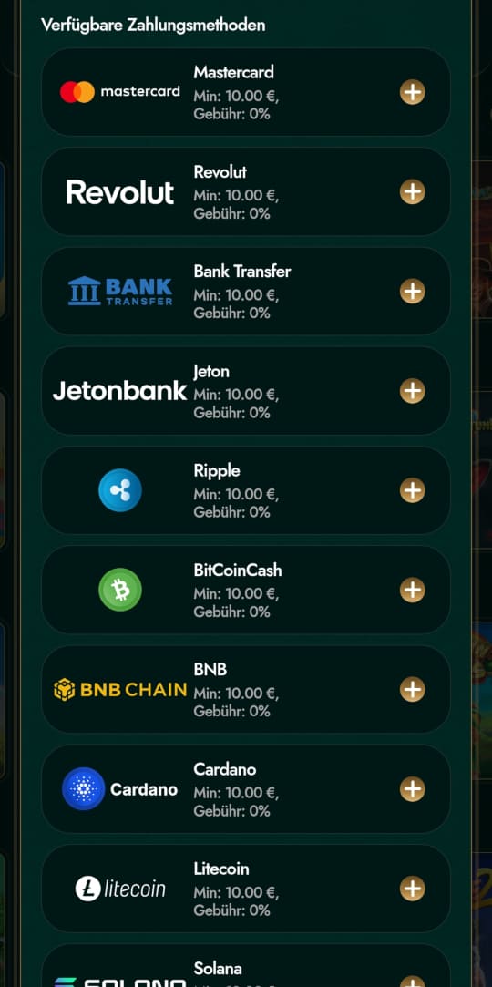 Cashed online casino zahlungen mobile vorschau