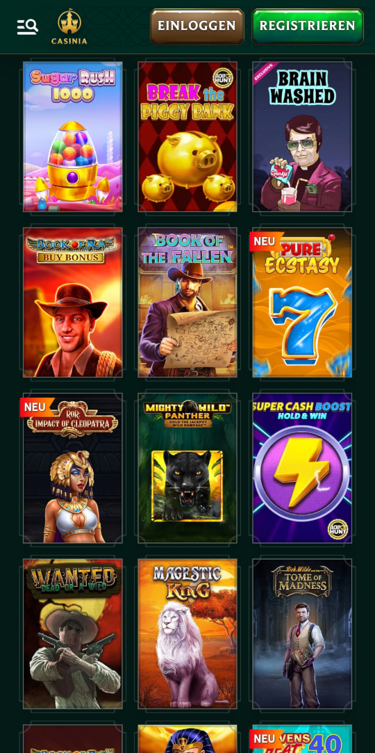 Casinia online casino top spielen mobile vorschau