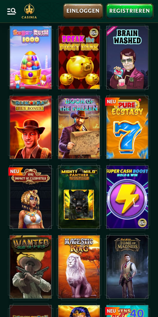 Casinia online casino top spielen mobile vorschau