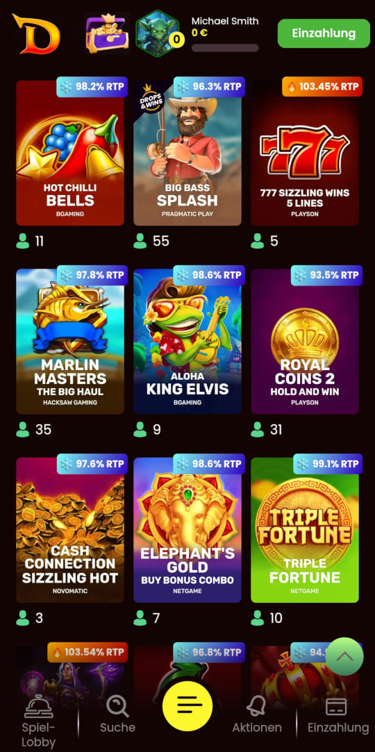 DragonSlots online casino top spielen mobile vorschau