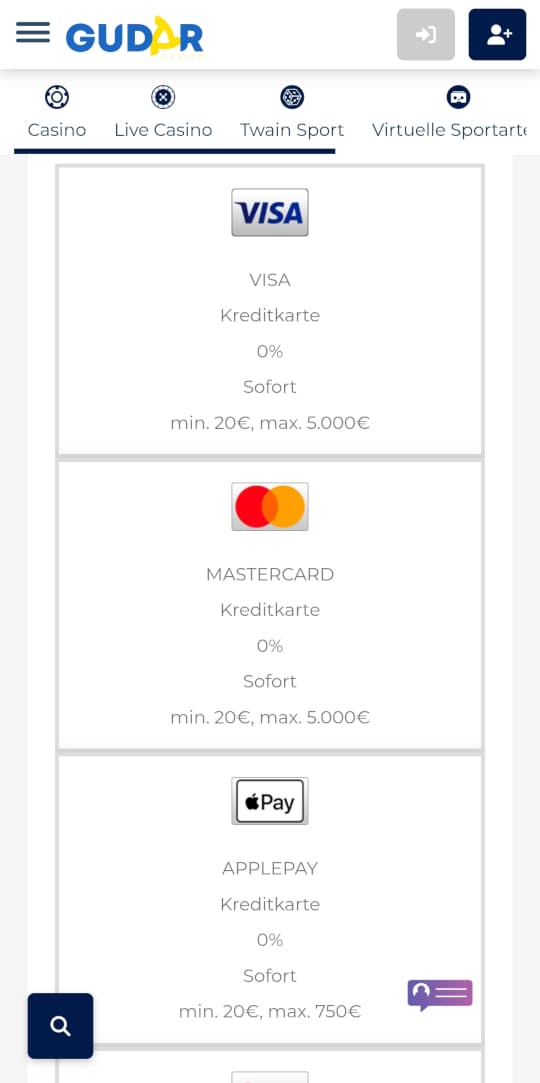 Gudar online casino zahlungen mobile vorschau