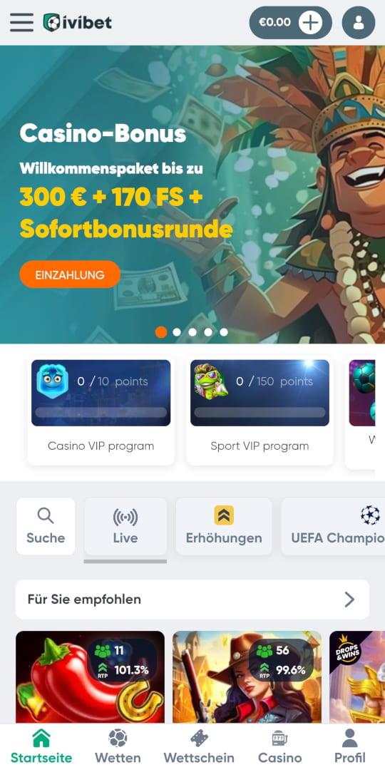Ivibet online casino willkommensbonus mobile vorschau