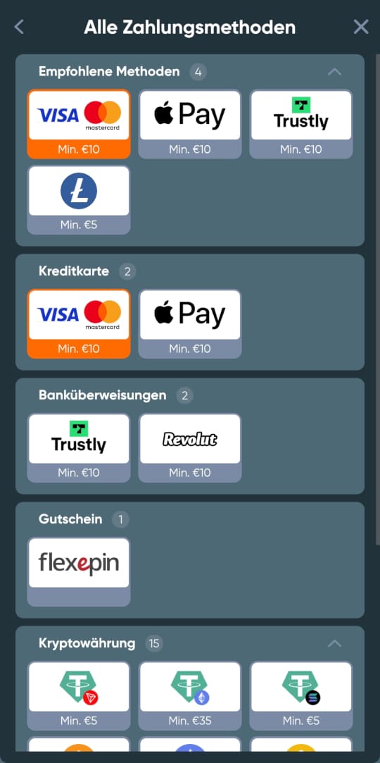 Ivibet online casino zahlungen mobile vorschau