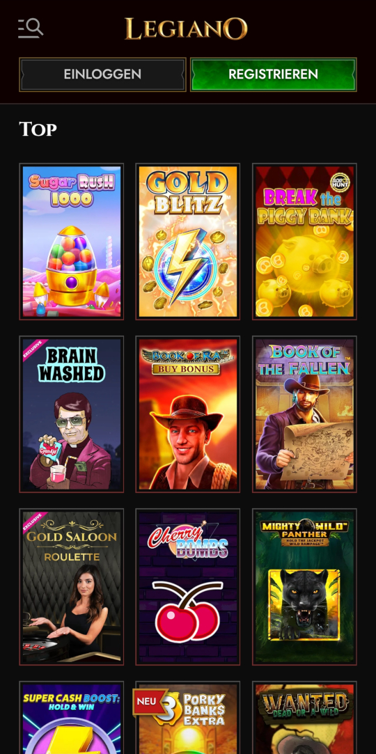 Legiano online casino top spielen mobile vorschau