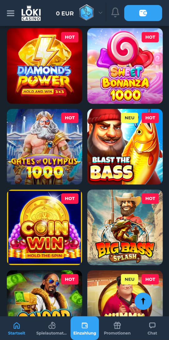 Loki online casino top spielen mobile vorschau
