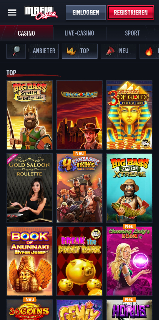 Mafia online casino top spielen mobile vorschau