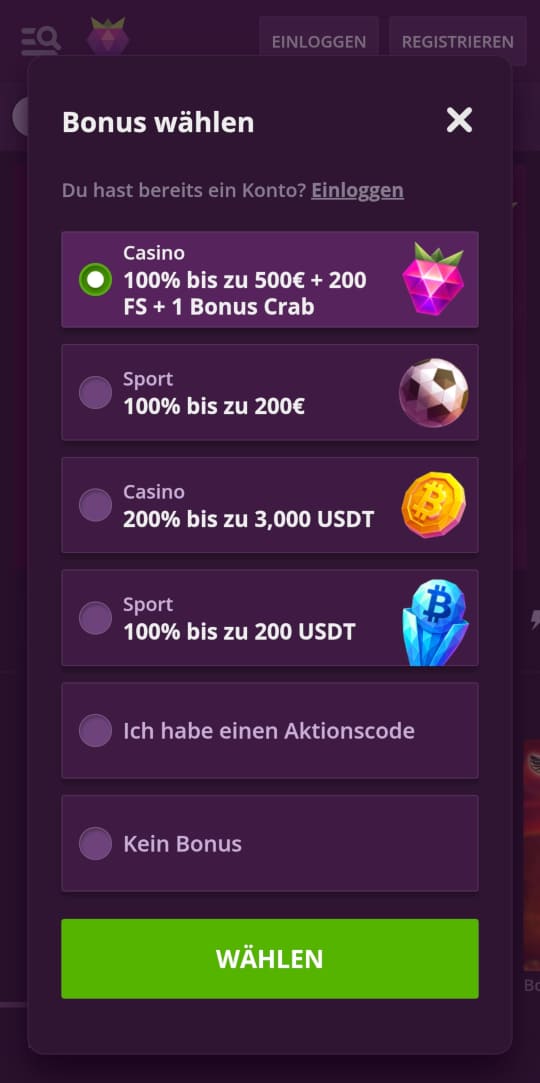 Malina online casino registrieren mobile vorschau