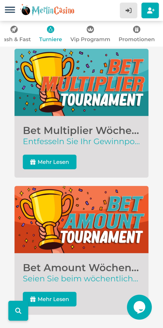 Merlin online casino aktive turniere mobile vorschau