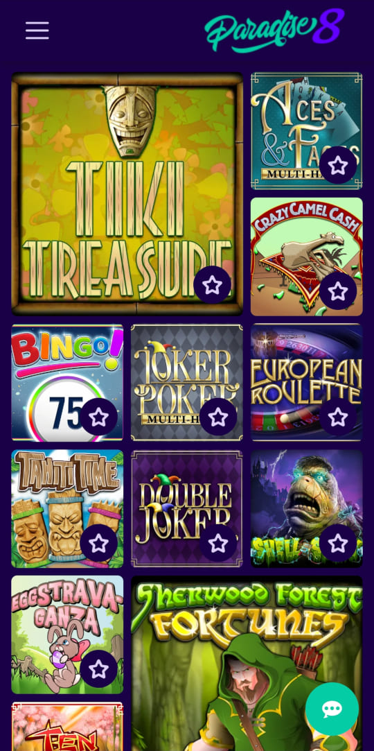 Paradise8 online casino top spielen mobile vorschau