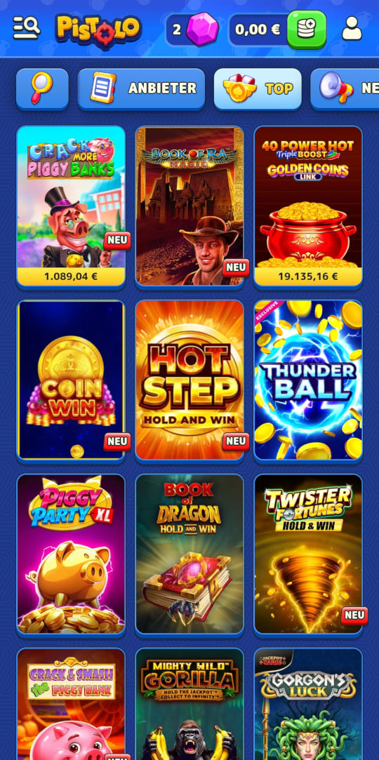 Pistolo online casino top spielen mobile vorschau