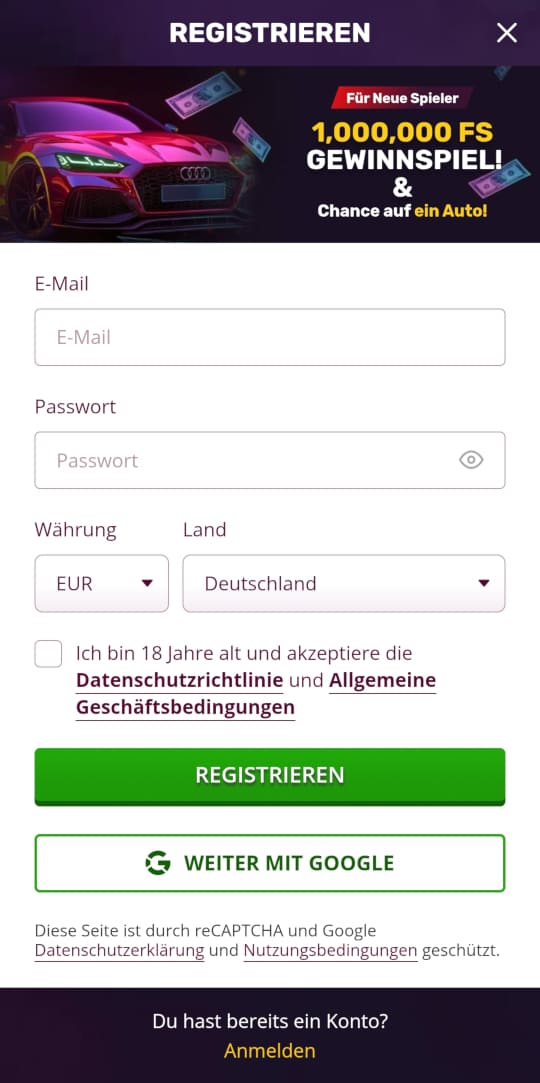 Playamo online casino registrieren mobile vorschau