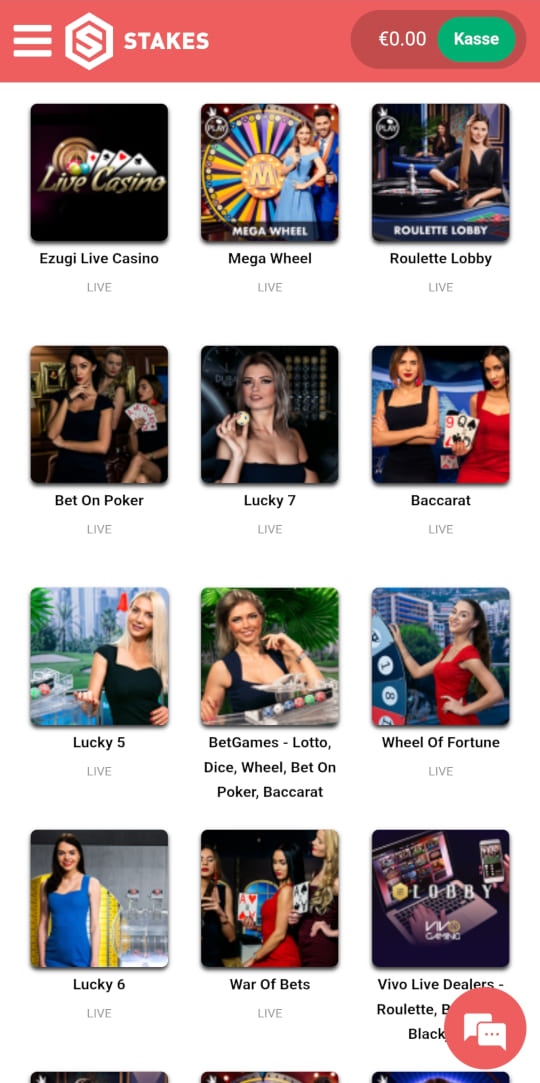 Stakes online casino live casino mobile vorschau