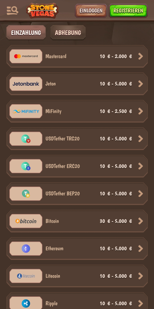 StoneVegas online casino zahlungen mobile vorschau