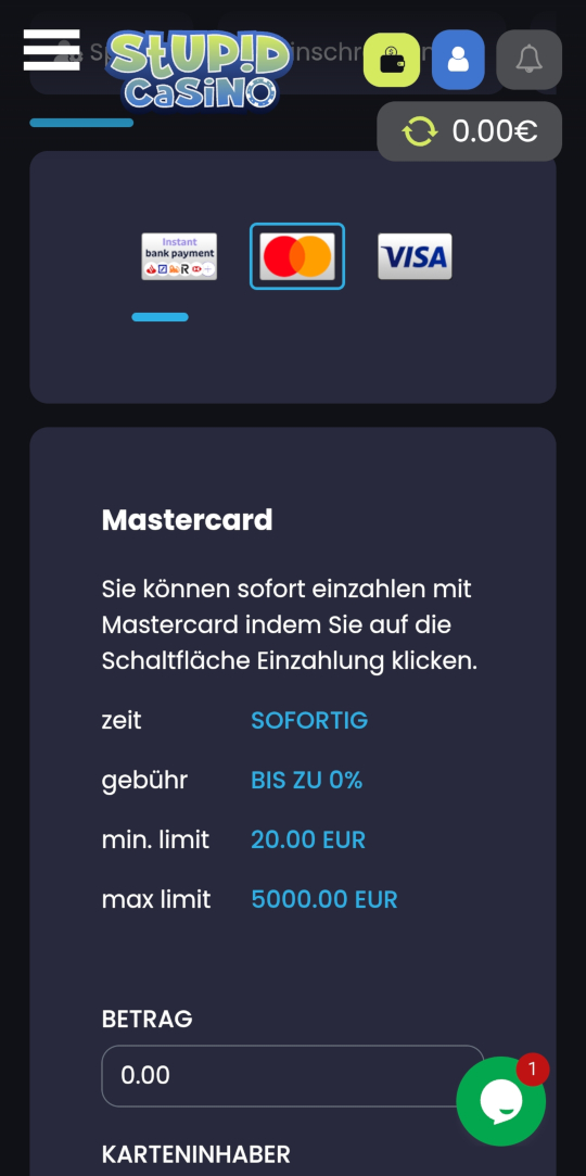 Stupid online casino zahlungen mobile vorschau