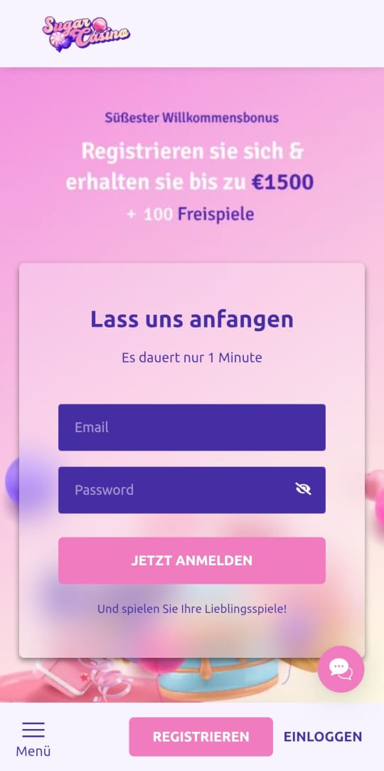 Sugar online casino registrieren mobile vorschau