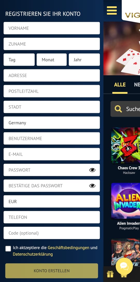 Viggoslots online casino registrieren mobile vorschau