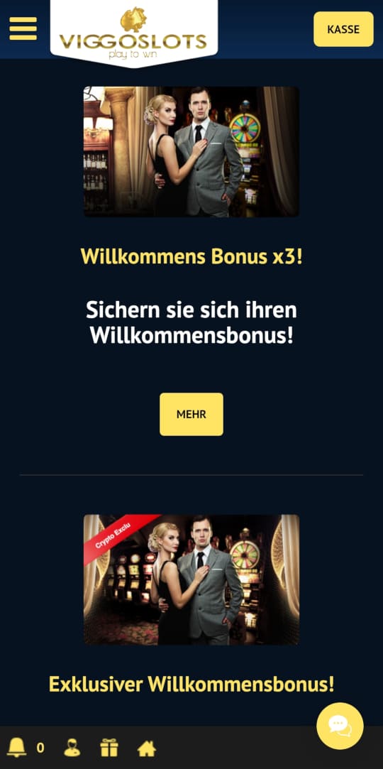 Viggoslots online casino willkommensbonus mobile vorschau