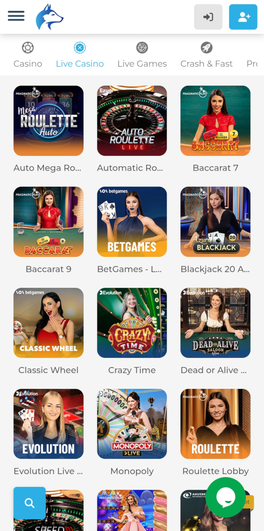 Wolfy online casino live casino mobile vorschau