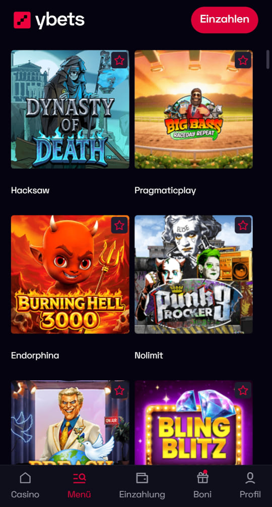 Ybets online casino top spielen mobile vorschau