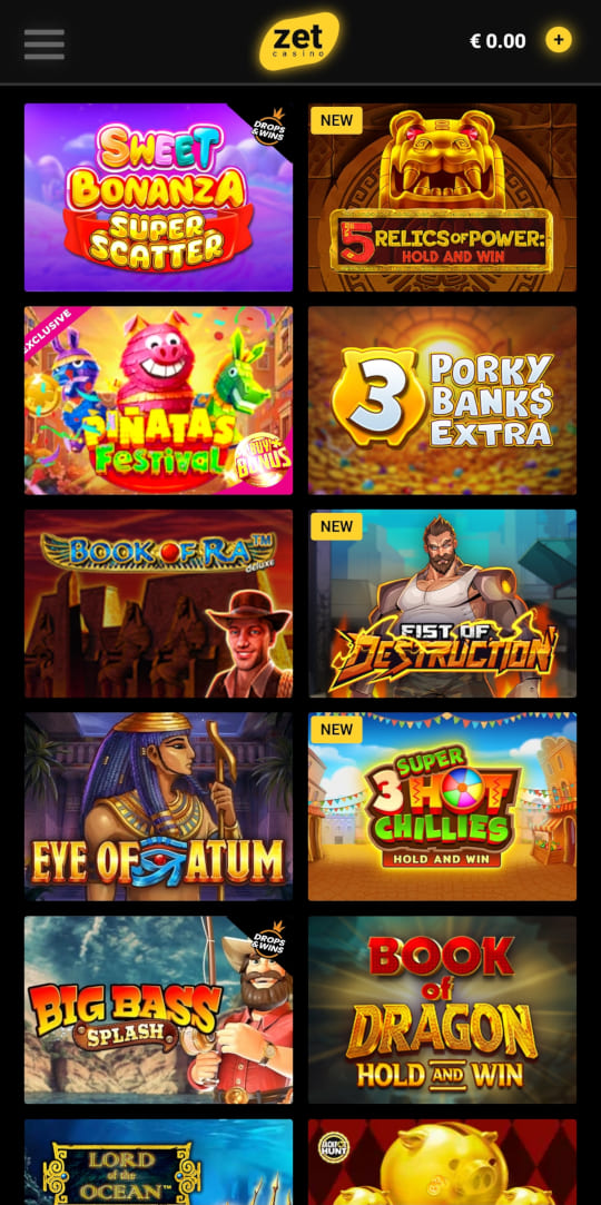 Zet online casino top spielen mobile vorschau